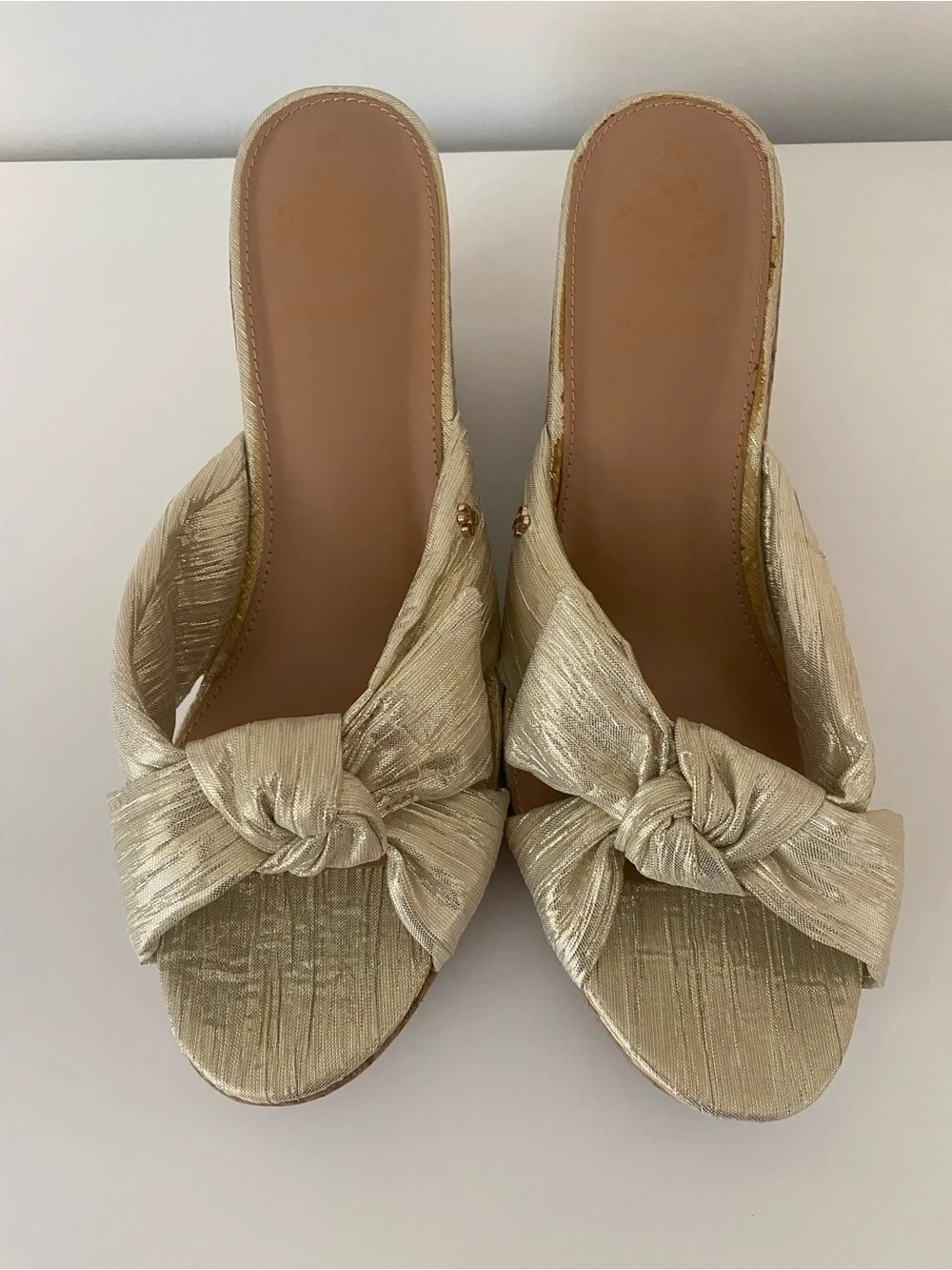 Sam And Libby Wedge Sandals Size 10 Claudia Style